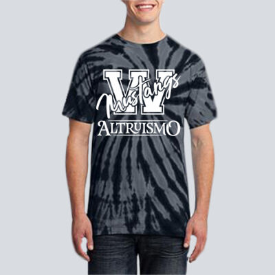 Adult Tie-Dye T-Shirt - House Altruismo - Mustangs Thumbnail