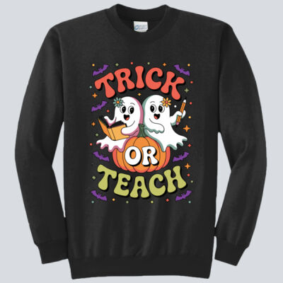Adult Crewneck - Fall Holidays - Trick or Teach Thumbnail