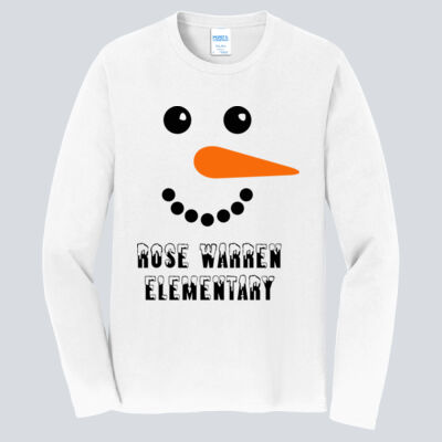 Adult Long Sleeve Shirt - Winter - Snowman  Thumbnail