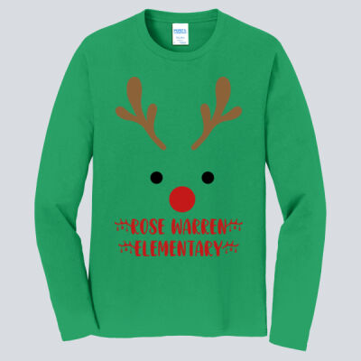 Adult Long Sleeve Shirt - Winter - Reindeer  Thumbnail