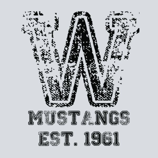 Distressed W - Black Thumbnail