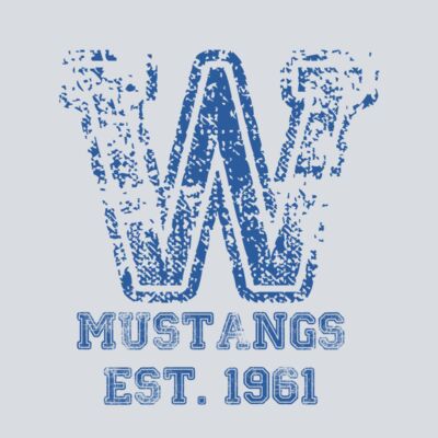 Distressed W - Blue Thumbnail