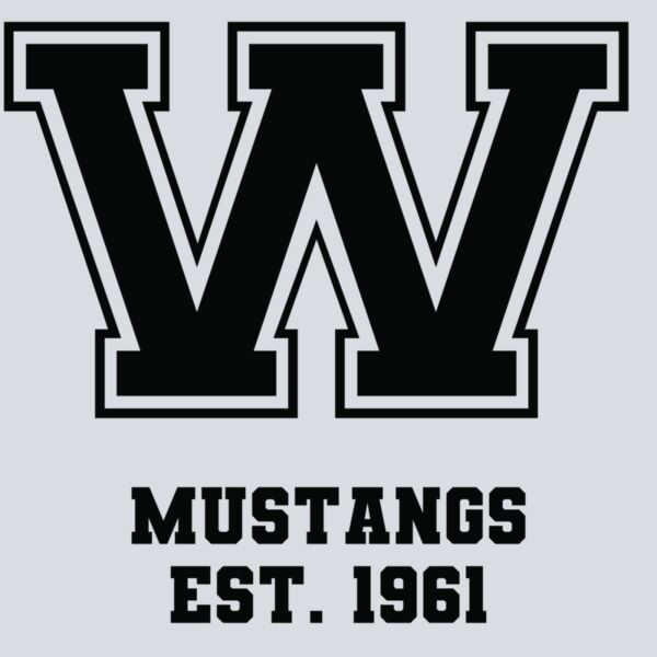 Varsity W - Black Thumbnail